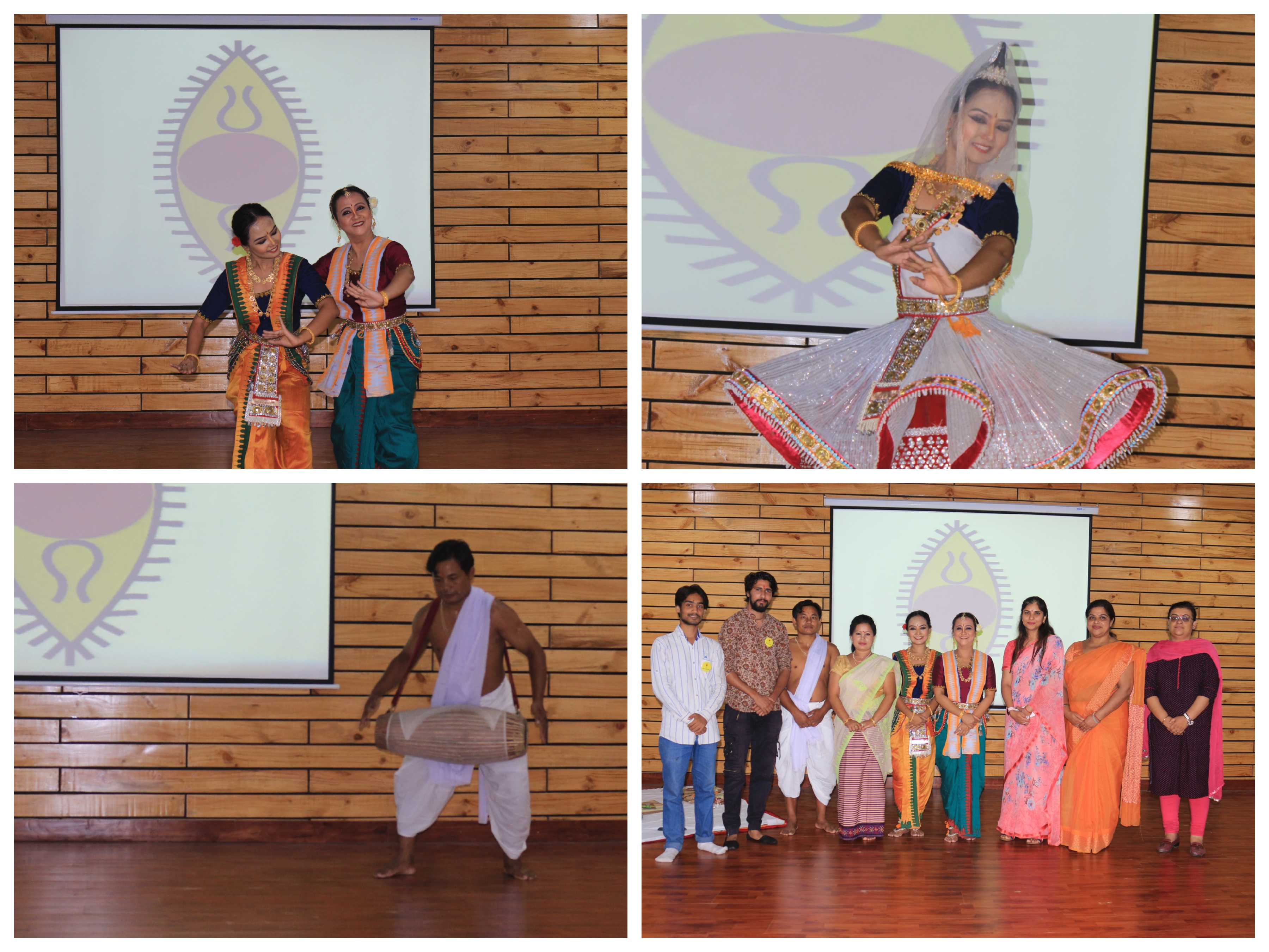 Splendid dance performance by Ms Bimbawati Devi | St. Edmund's School